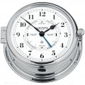 WEMPE Horloge à marée 185mm Ø (Série ADMIRAL II) Horloge des marées chromée