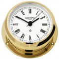 WEMPE Horloge de yacht 95mm Ø (Série PIRAT II) Horloge de yacht laiton avec chiffres romains