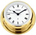 WEMPE Horloge de yacht 110mm Ø (Série SKIFF) Horloge de yacht laiton avec chiffres romains